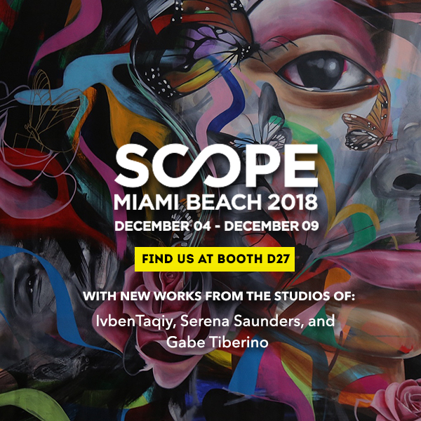 ArtAboveReality at Scope Art Fair 2018.