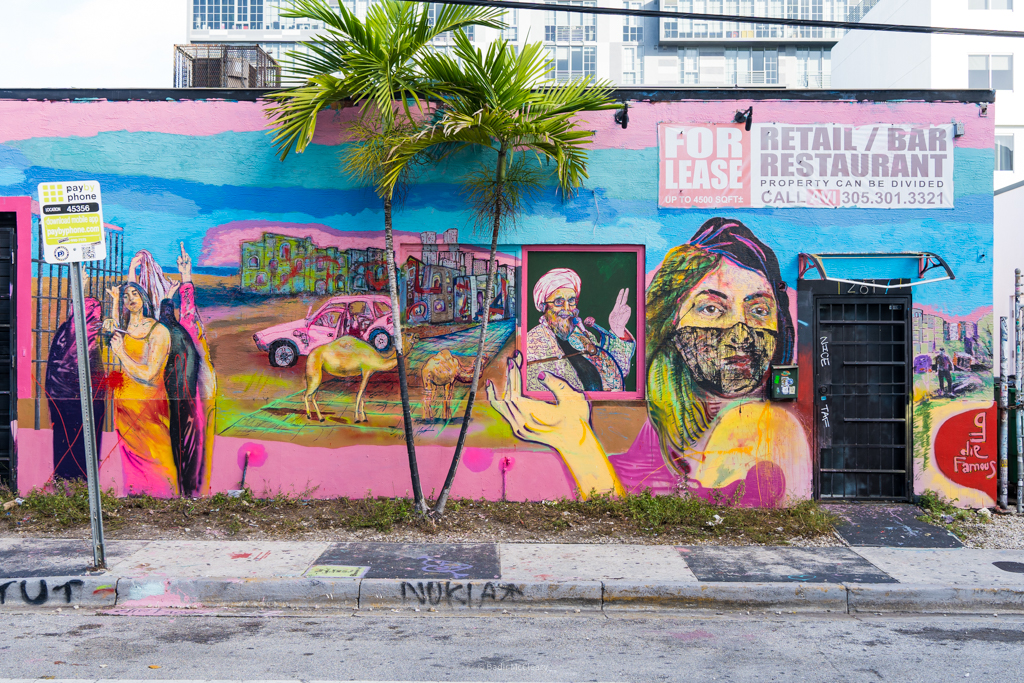 Artwork from Art Basel Miami Beach and Art Week Miami. Photo by Badir McCleary