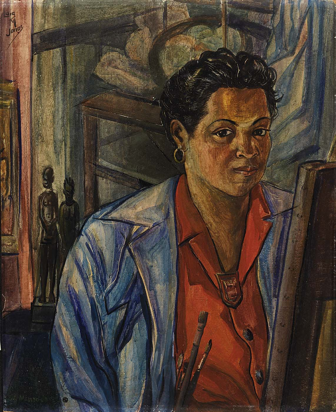 Lois Mailou Jones, Self-Portrait 1940, © Smithsonian American Art Museum